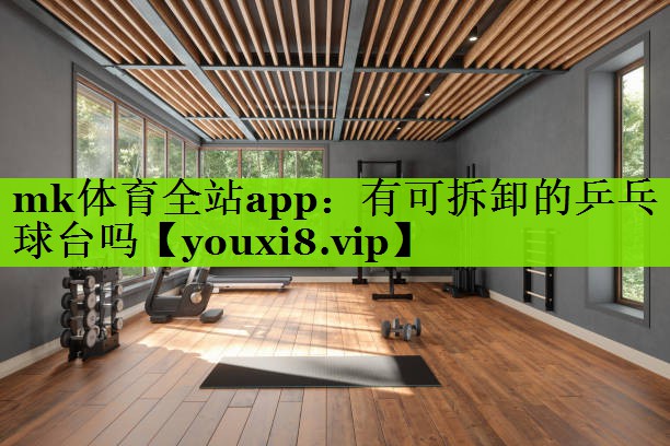 有可拆卸的乒乓球台吗
